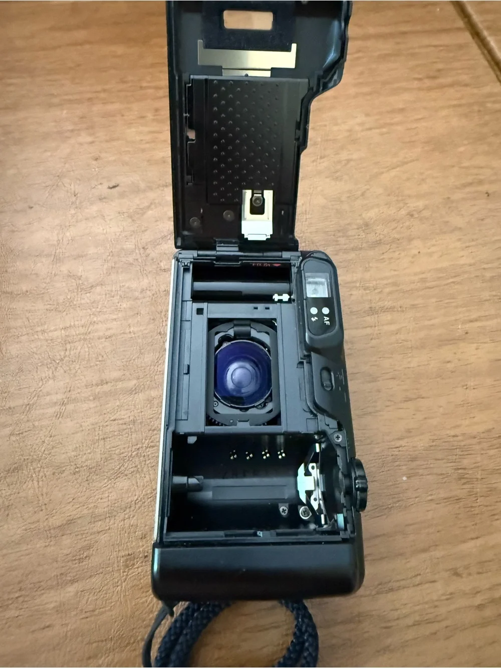 Pentax Espio 115M Compact Camera - Champagne and Gray-Green